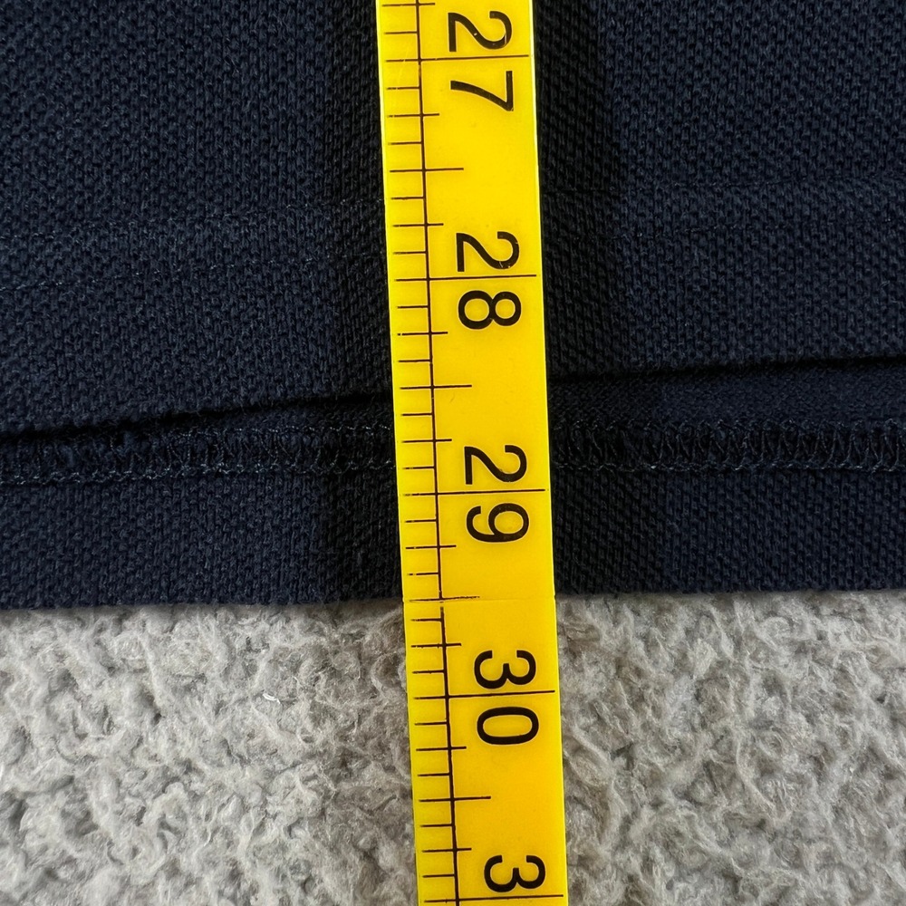 Calvin Klein Jeans Polo Shirt Mens L Navy Blue Classic Cotton Short Sleeve NWT - Picture 10 of 10